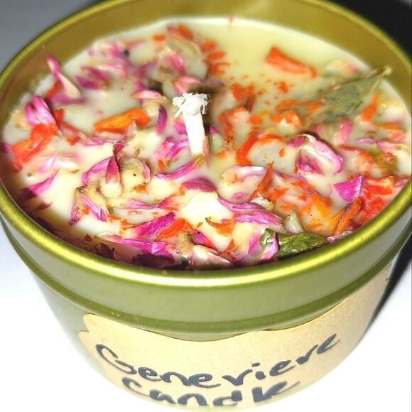 𝅺HAND crafted ZEN-ME CANDLE-GENEVIEVE - Picture 1 of 7